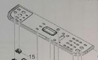 Деталь COVER OPERATION Kyocera FS-1120MFP/1320/1125/1325 ( 302M505010/ 302M705010 )
